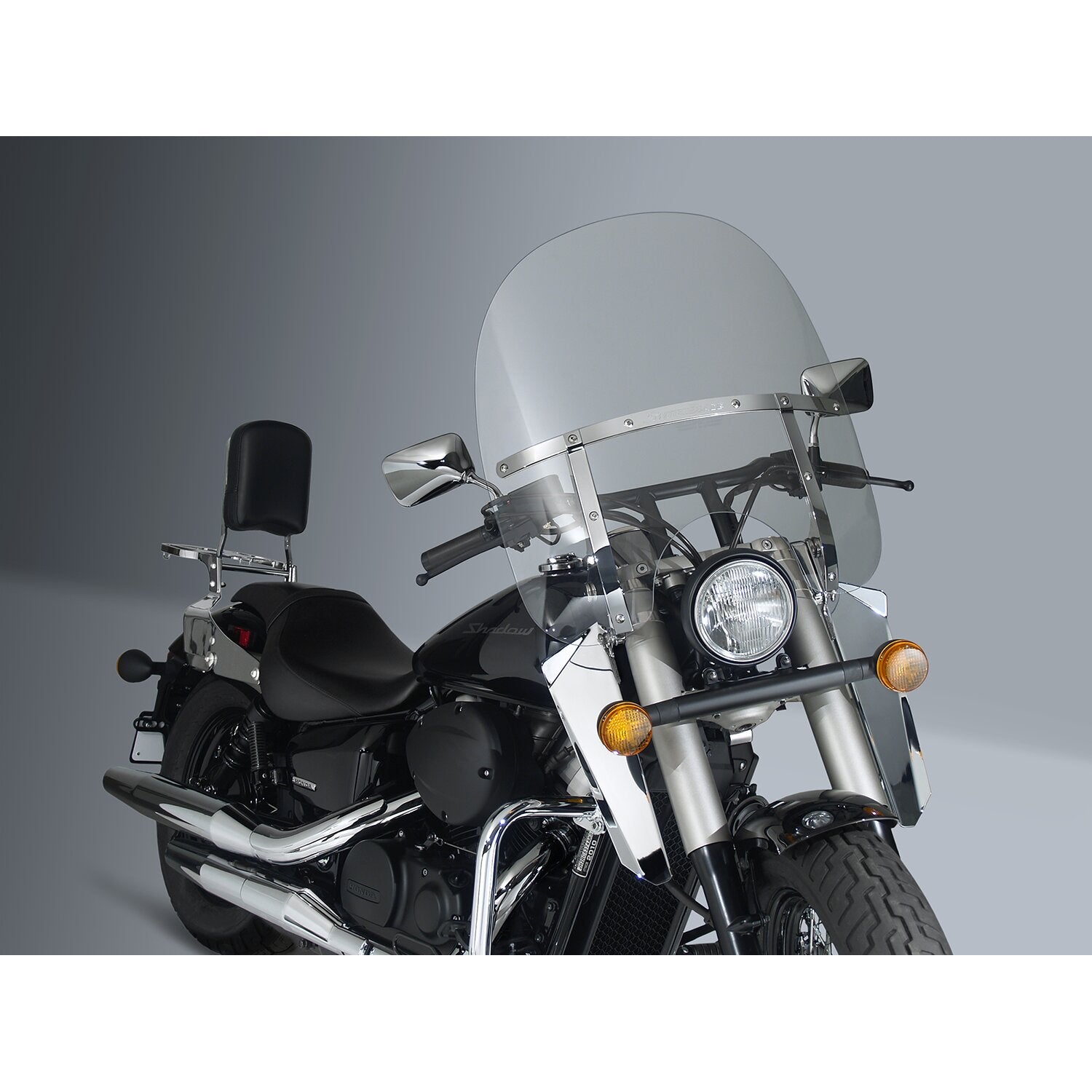 National Cycle SwitchBlade® Quick Release Windshield 2-Up® Clear