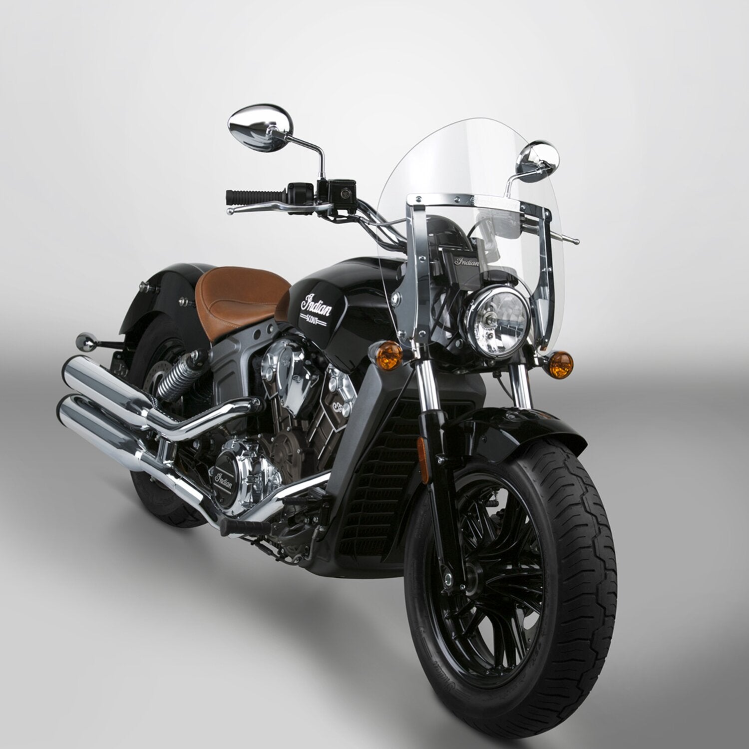 National Cycle SwitchBlade® Quick Release Windshield Shorty® Clear
