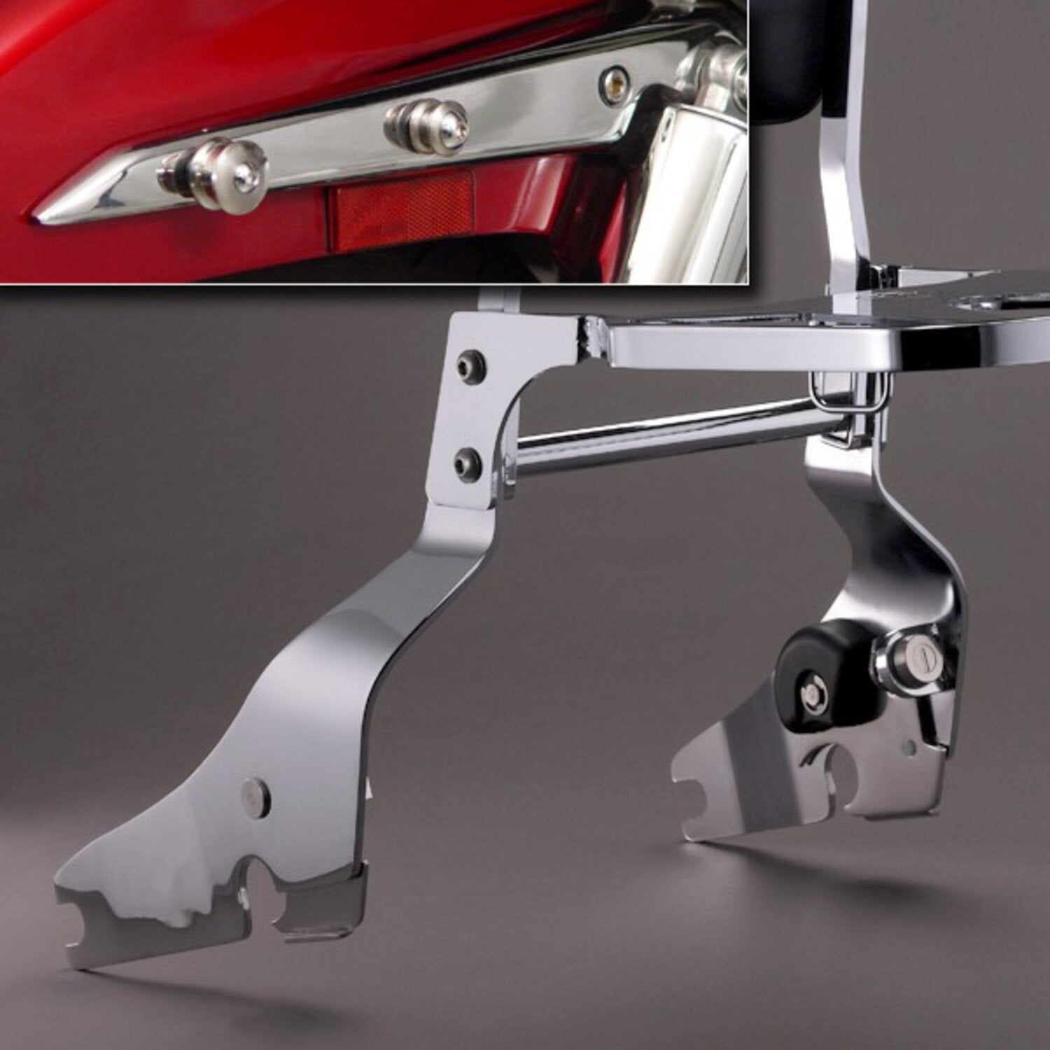 National Cycle Paladin® Quickset mount kit chrome