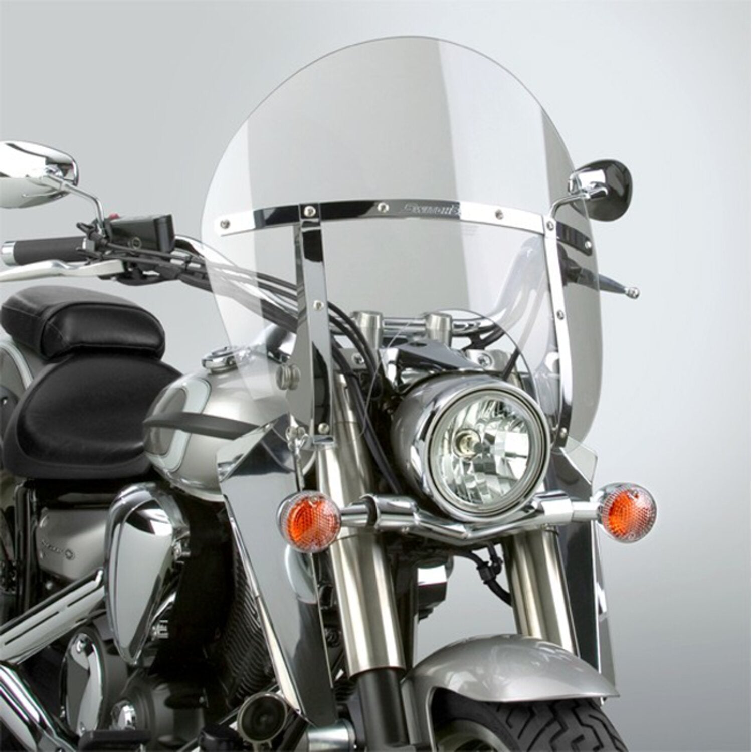 National Cycle SwitchBlade® Quick Release Windshield Chopped™ Clear