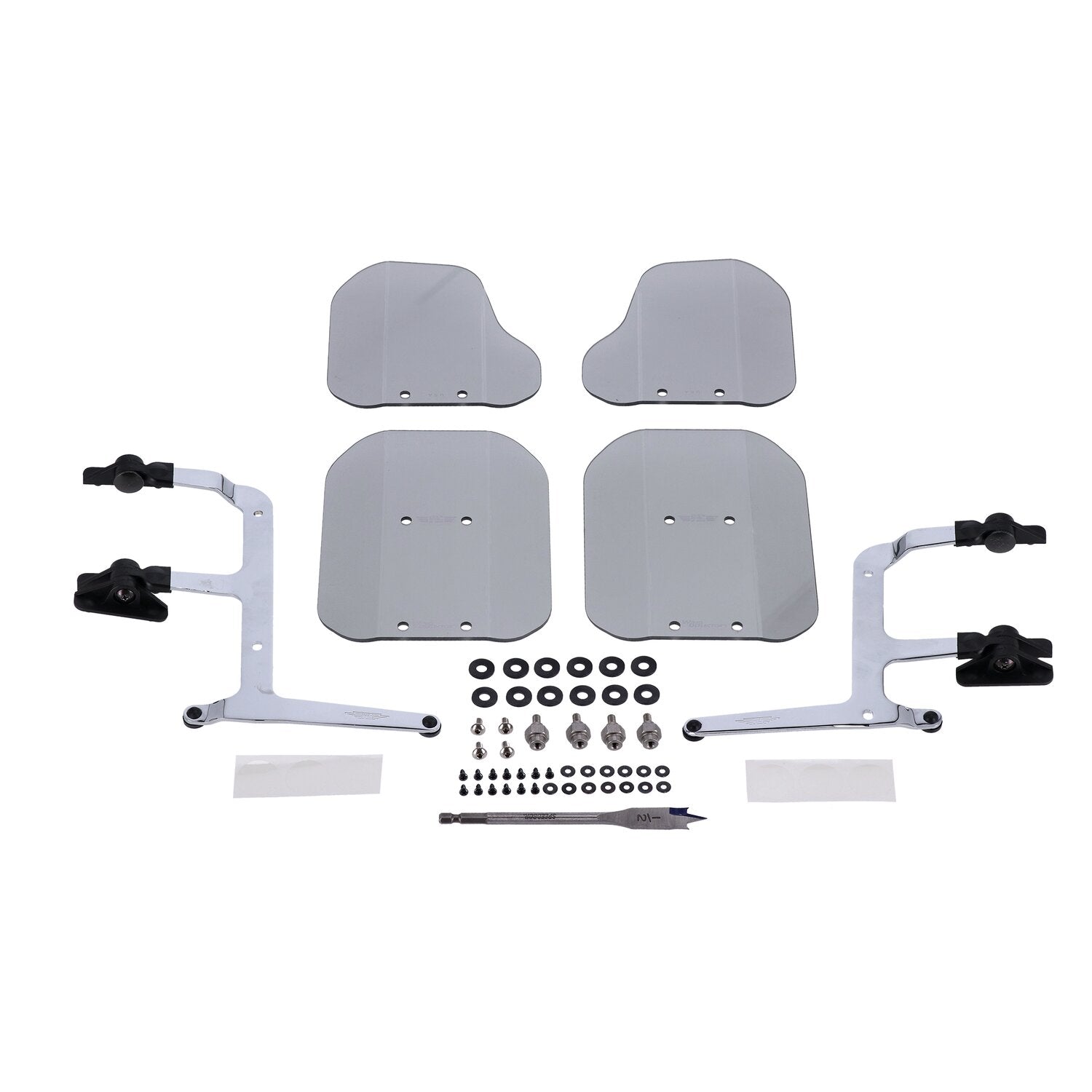 National Cycle fairing mount wing deflectors medium tinted