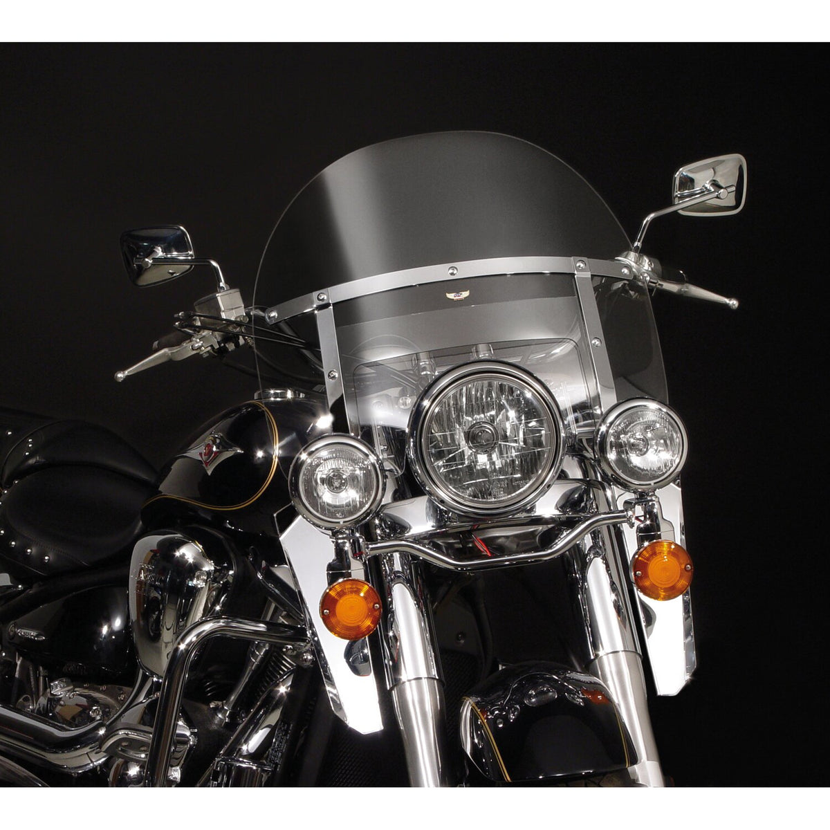 National Cycle Heavy Duty lower deflectors chrome