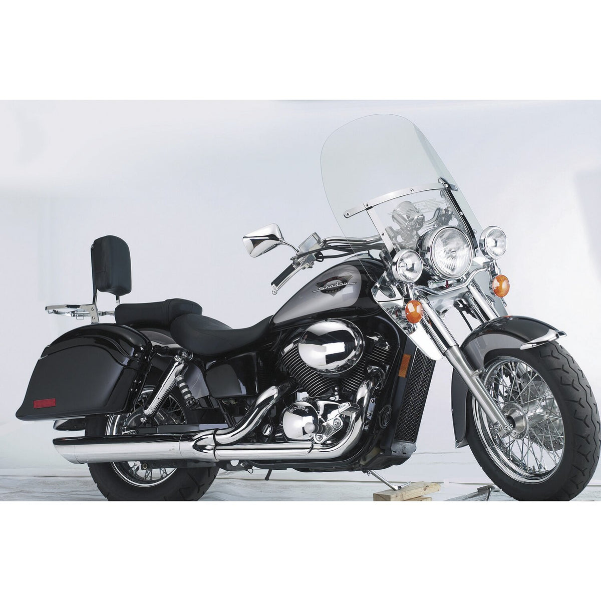 National Cycle Heavy Duty lower deflectors chrome