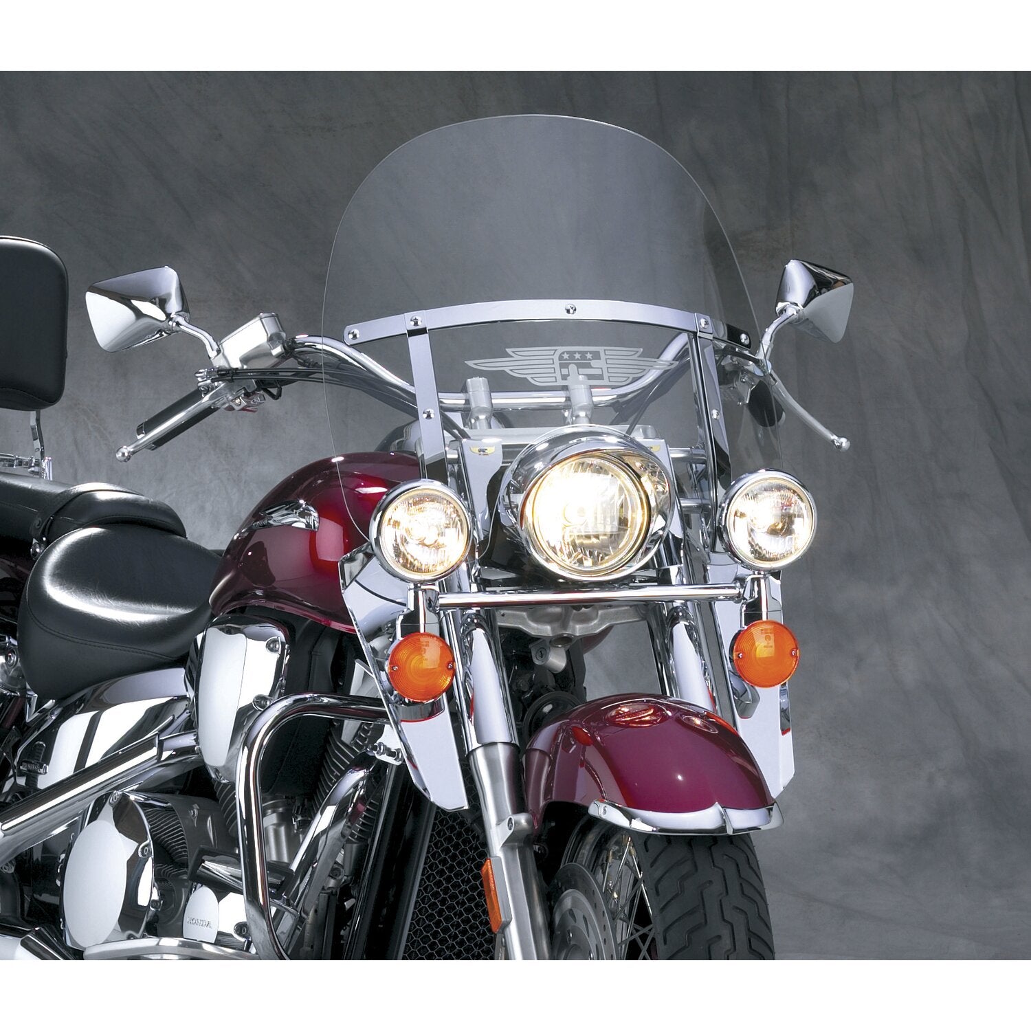 National Cycle Heavy Duty lower deflectors chrome
