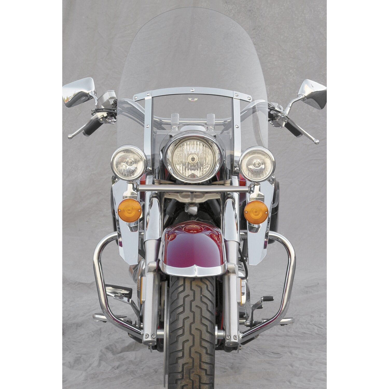 National Cycle Heavy Duty lower deflectors chrome