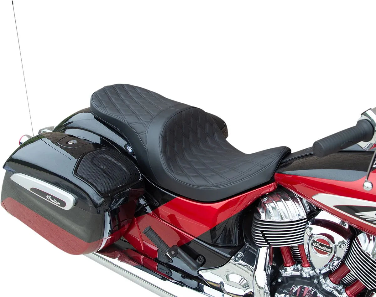 Drag Specialties Low Profile Touring Seat - For INDIAN