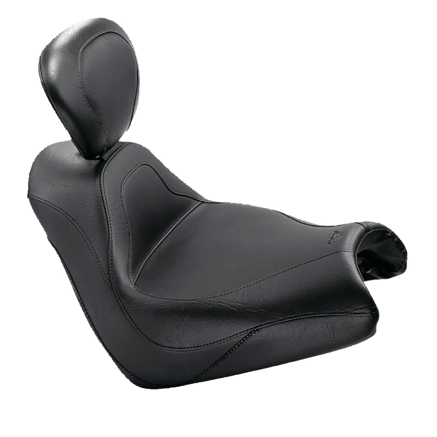 Mustang 2-p vintage sport touring seat plain black