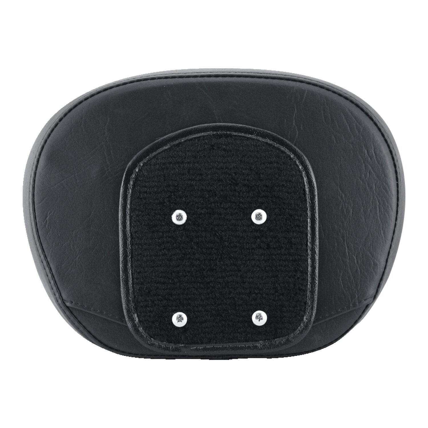 Mustang wide vintage sissy bar pad plain black