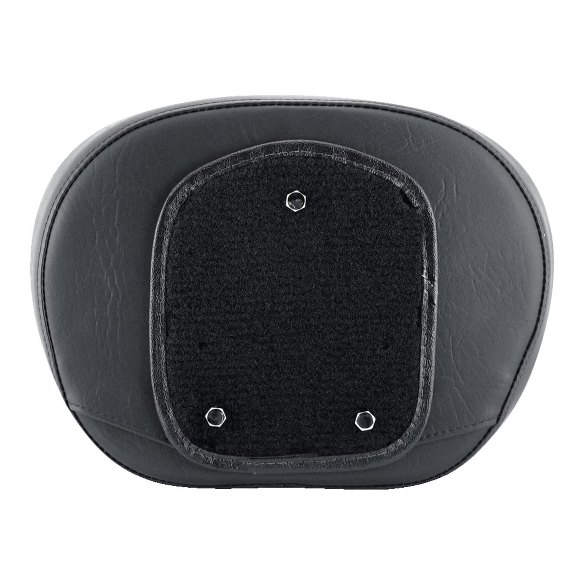Mustang wide vintage sissy bar pad plain black