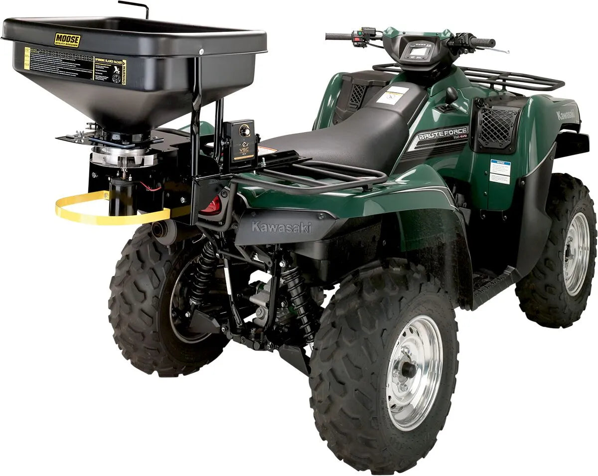 Moose Offroad Four Wheel Dry Material Spreader for ATV/UTV