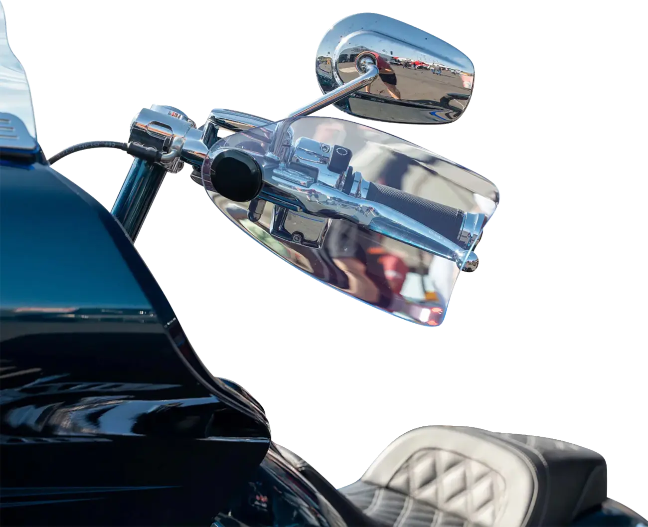Klock Werks Flare Handguards - Gloss Blue
