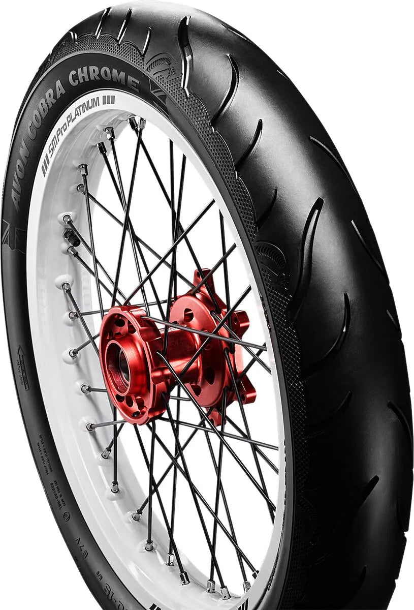 Avon Cobra Chrome Av91 Reinforced Tire - 130/70b18