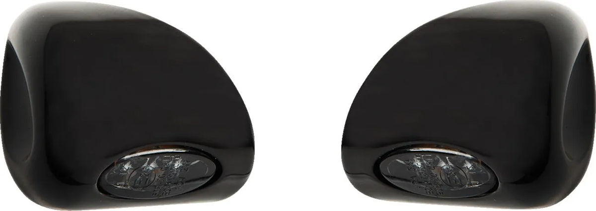 Kodlin Elypse Front LED Turn Signals - Smoke Lens - E-Marked - K68459