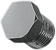 Gardner-westcott Chrome Hex Drain Plug For 1/8" Npt