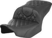 Saddlemen Roadsofa Lattice Stitch Seat - For Harley Davidson