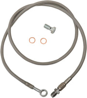 Parts Unlimited Verlängerte Bremsleitung für Motorräder