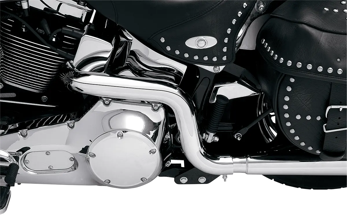 Bassani Xhaust Power Curve True-Dual Krümmer für Softail