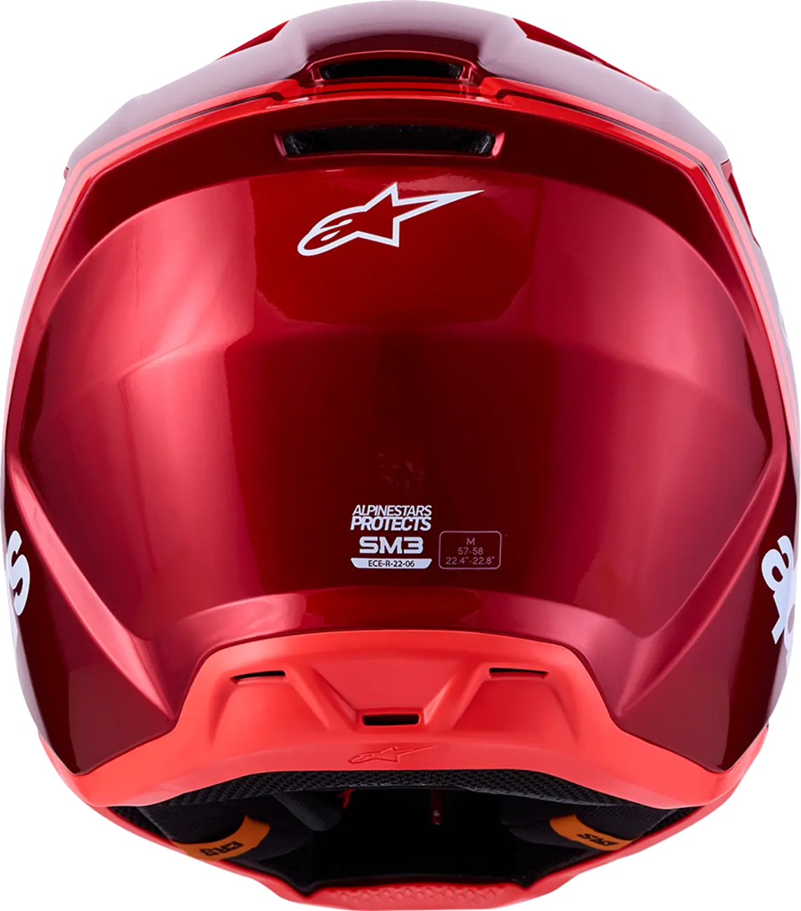 Alpinestars SM3 Radium Helmet Red/White