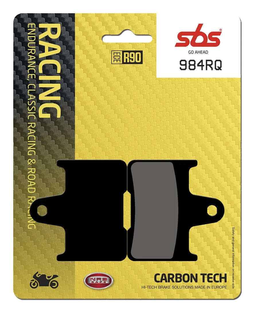 Sbs Rq Road Racing Carbon Tech Bremsbelag - Hinten