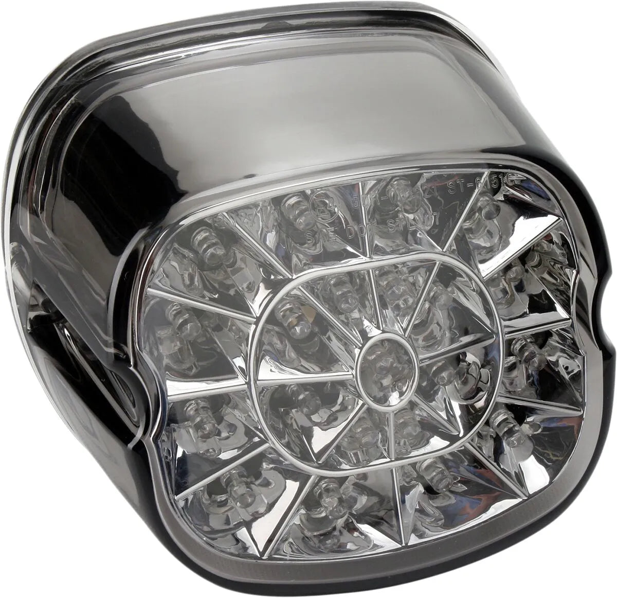 Drag Specialties Web Led Taillight - Smoke Lens