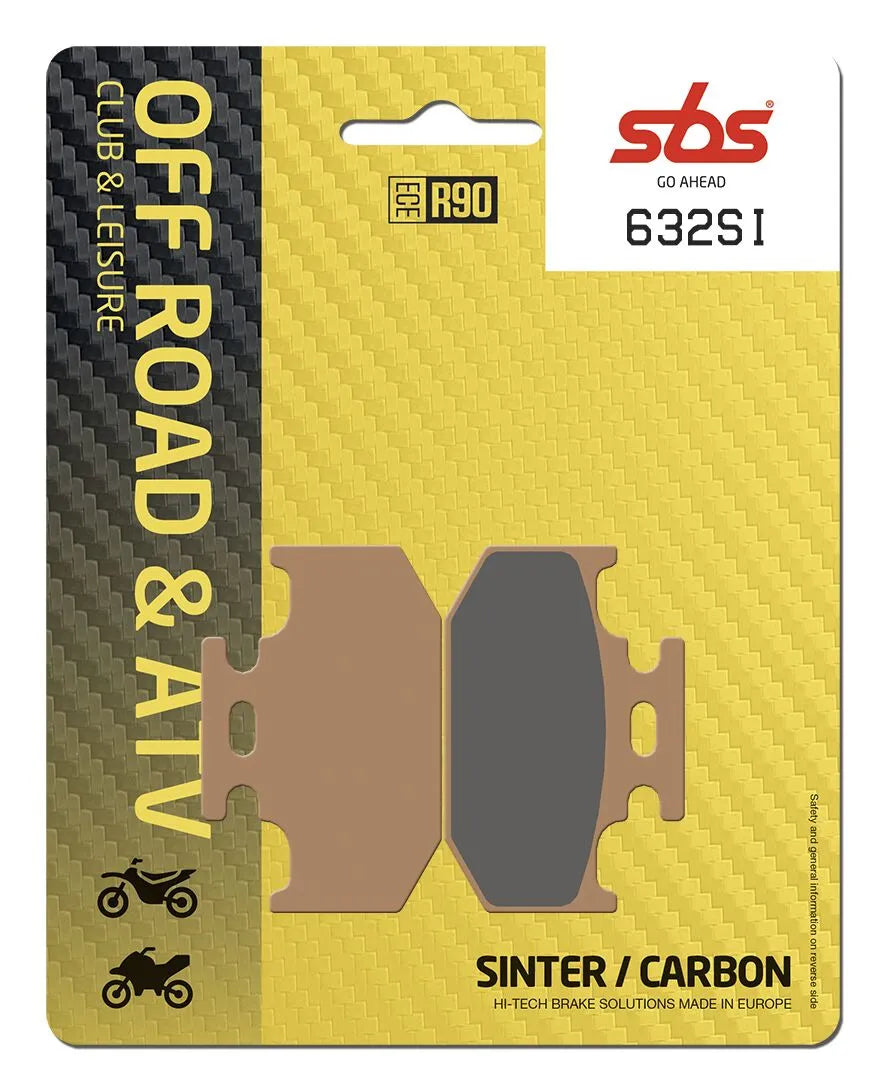 SBS Si Offroad Sinter Bremsbeläge - Hinten