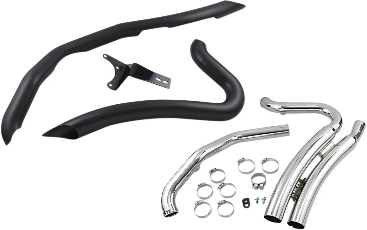 Cobra Speedster Swept Auspuffanlage - Short Chrome