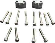 Emgo Aluminum Handlebar Riser Kit