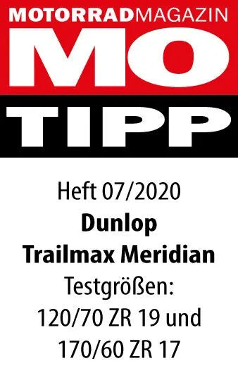 Dunlop Trailmax Meridian Tire 170/60zr17 Rear
