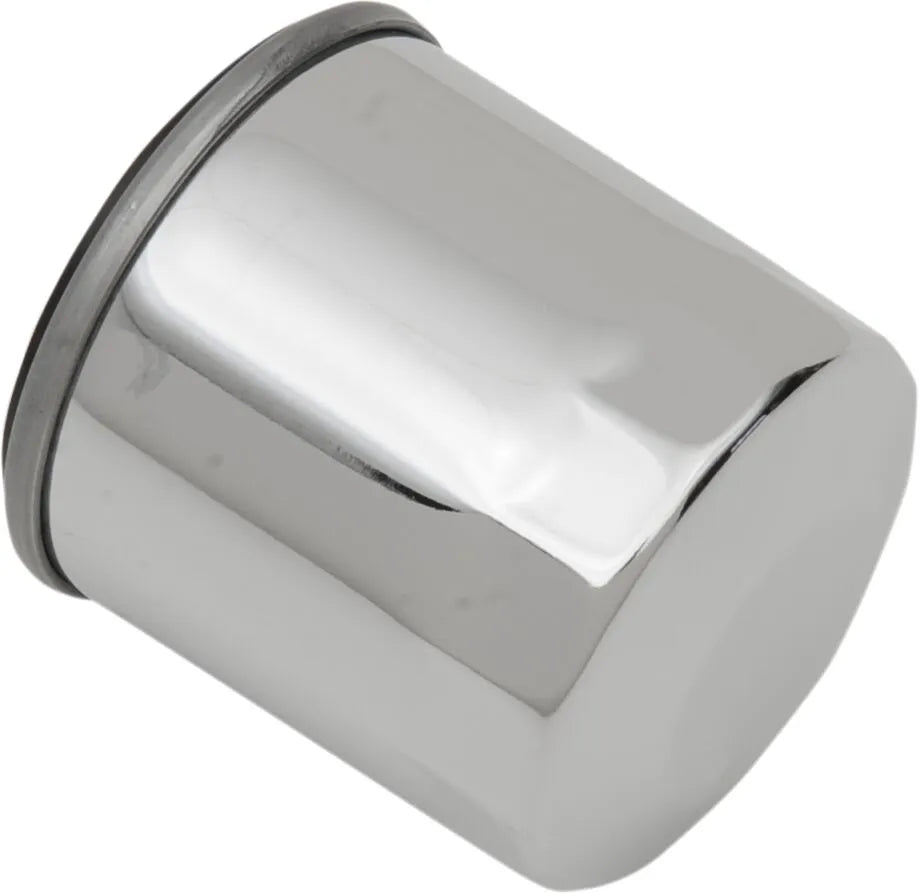Drag Specialties Spin-on Oil Filter - Chrome