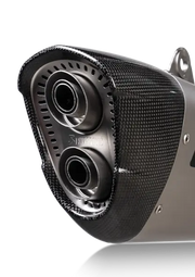 Akrapovic Endkappe für Schalldämpfer - Carbon
