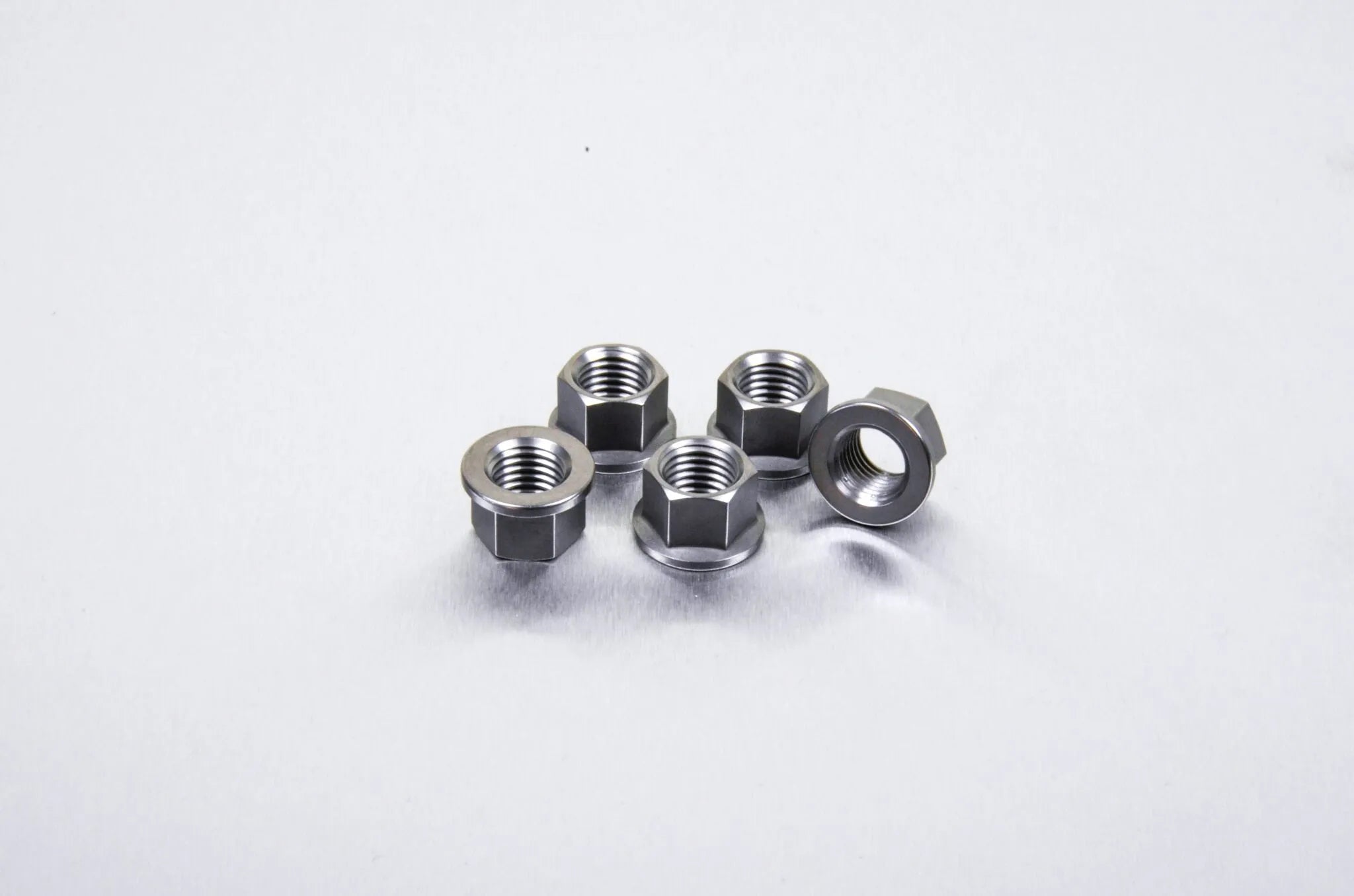 Pro Bolt Titanium Sprocket Nuts - 5 Pack