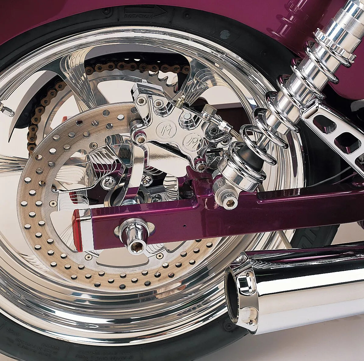 Performance Machine Hinterradbremssattel Kit Für Harley Davidson