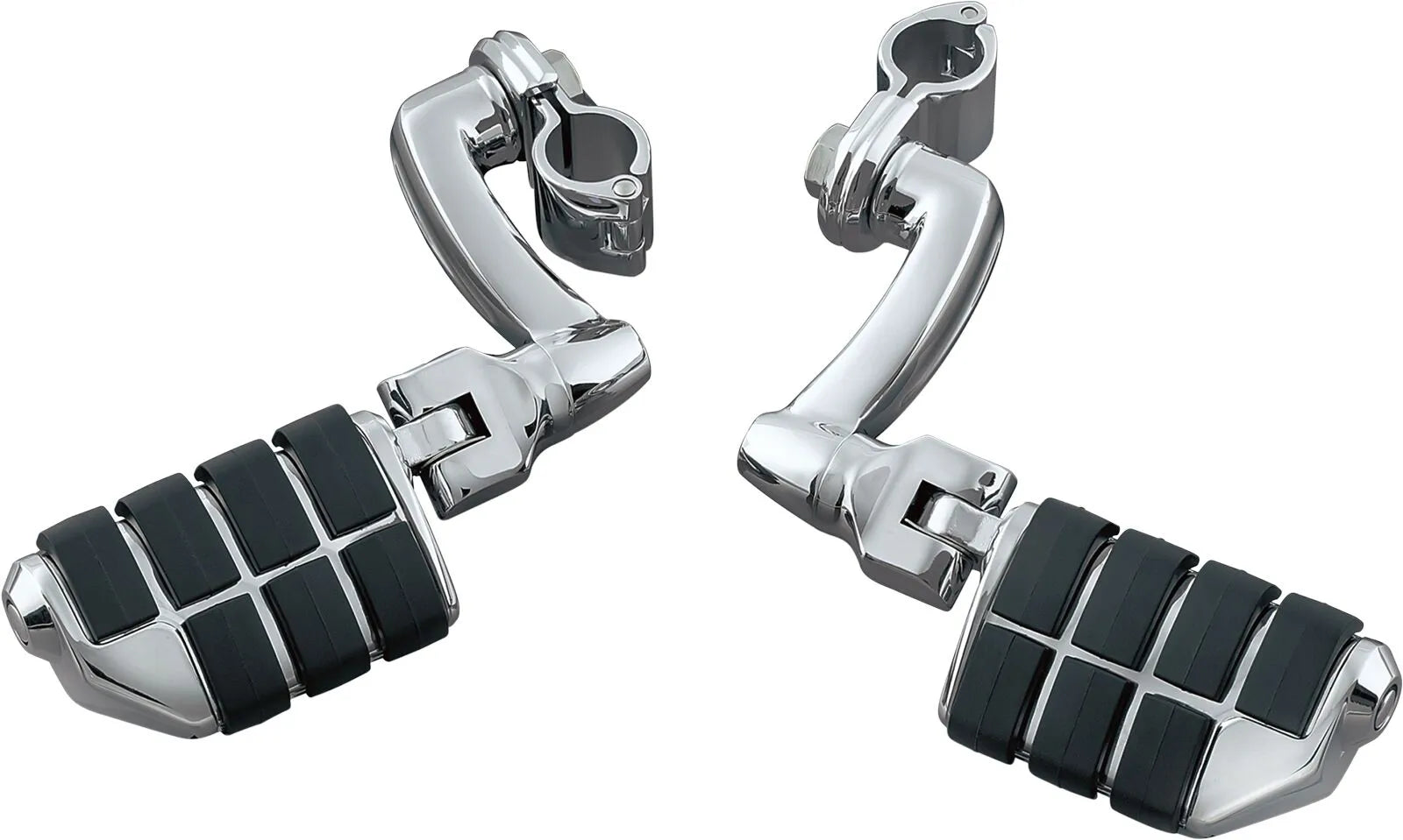 Kuryakyn Longhorn Offset Dually Highway Pegs for Engine Guards