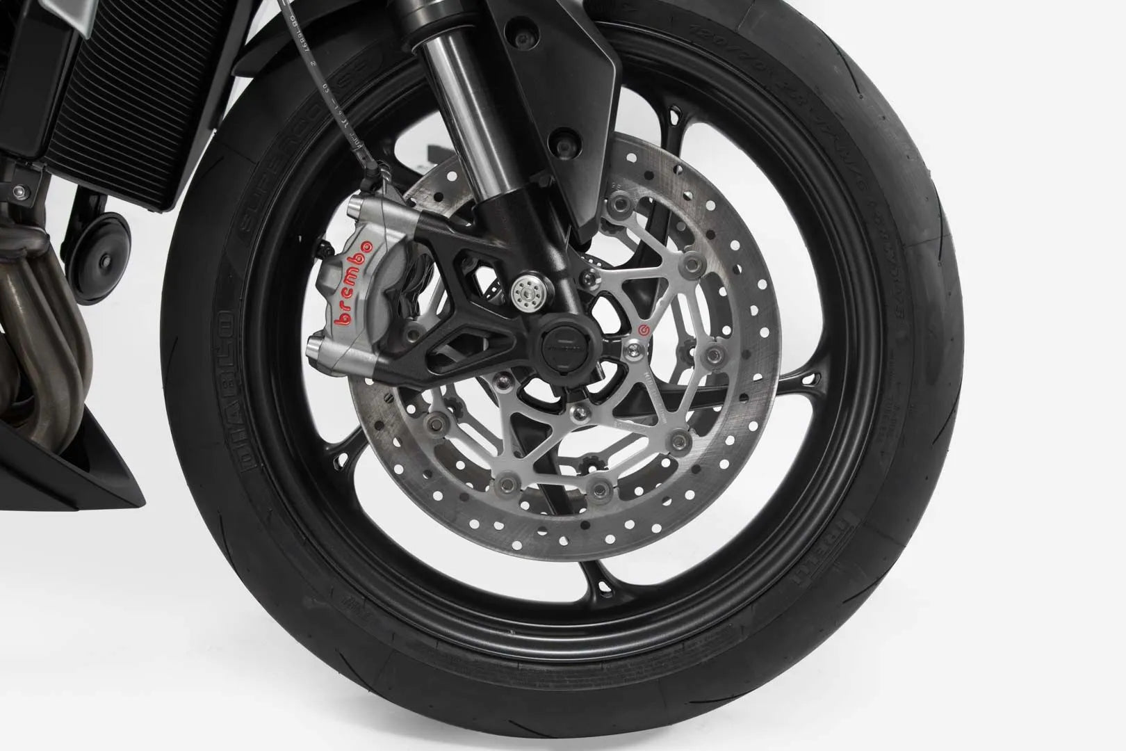 Sw-motech Front Axle Slider Set For Drive Shaft Protection