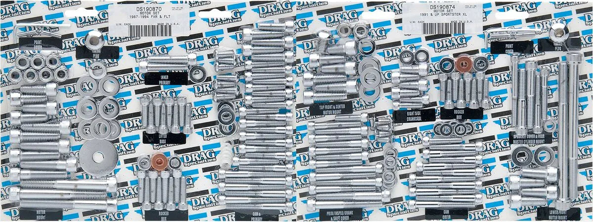 Drag Specialties Socket Head Motor Bolt Set for Harley Sportster
