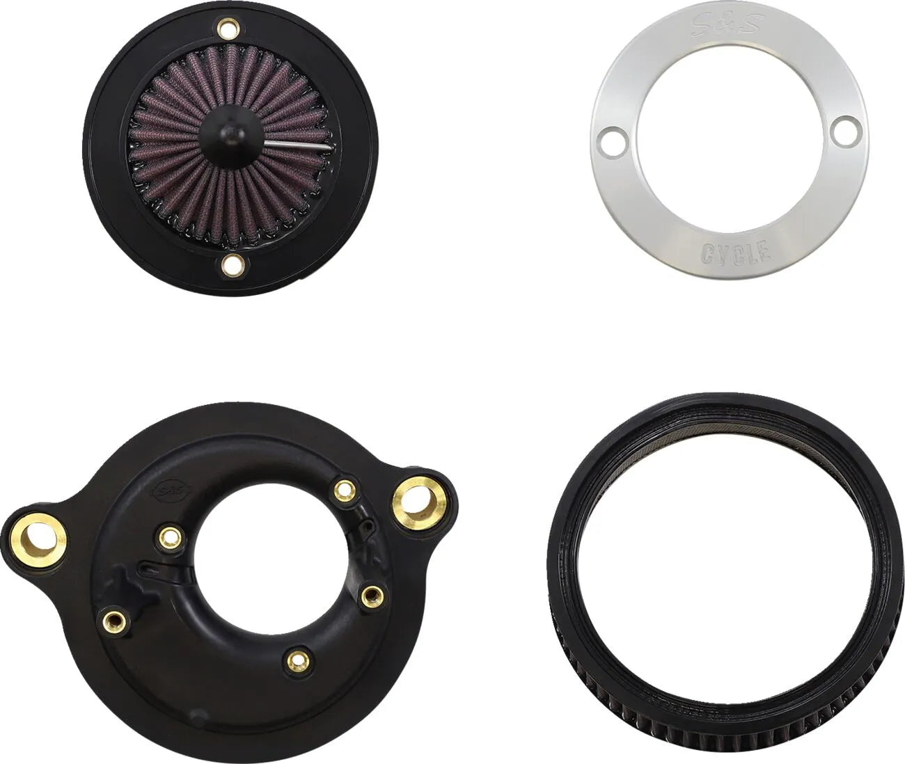 S&s Cycle Air Stinger Stealth Air Cleaner Kit
