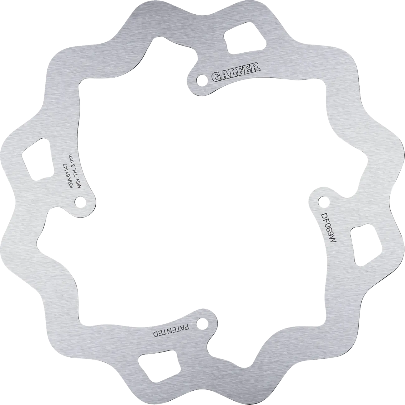 Galfer Standard Bremsscheibe für Motorräder - Hinten