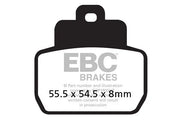 Ebc Sfa-hh Sintermetall-Bremsbeläge Für Roller - Hinten