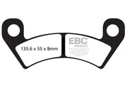 Ebc R Series Heavy Duty Sinter Bremsbeläge - Vorne