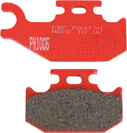 Ebc Sport Carbon "X" Brake Pads - Semi-sintered Metal - Rear