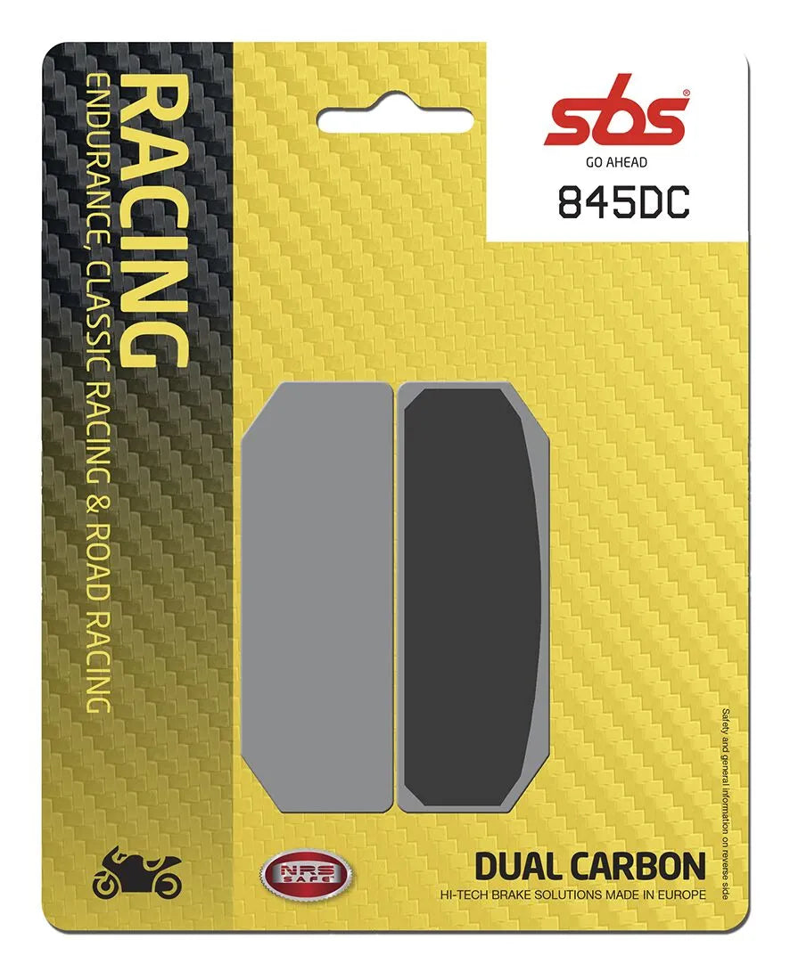 Sbs Dc Racing Dual Carbon Brake Pads For Race Rotors - Front
