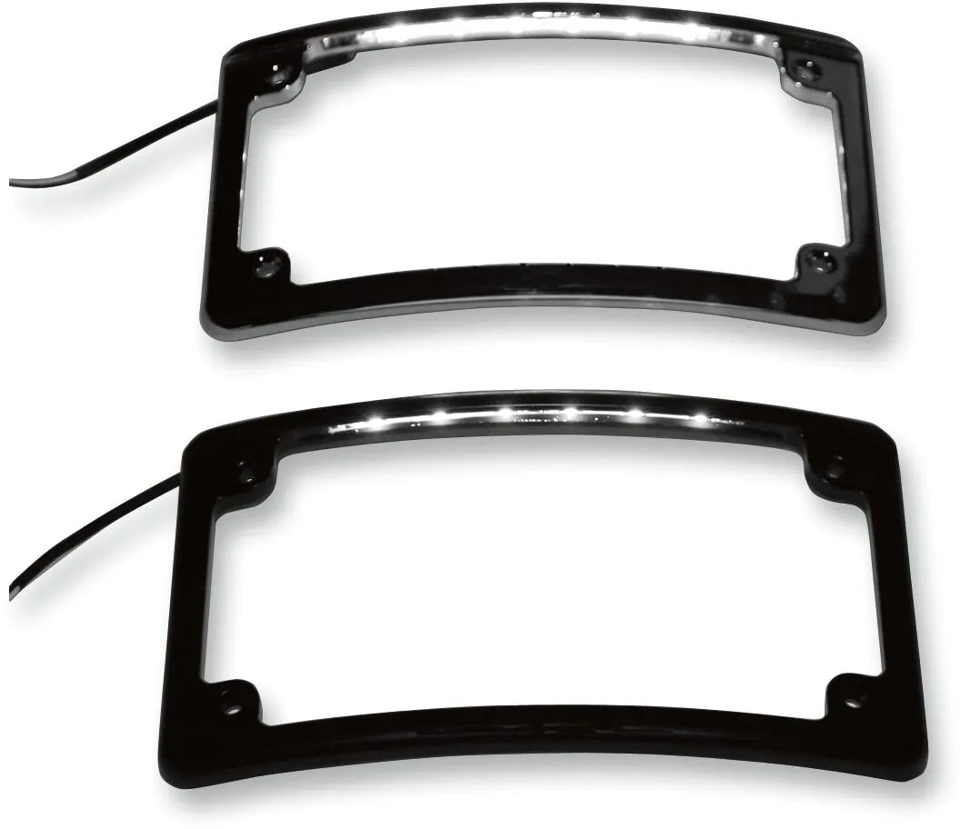 Custom Dynamics Radius Led License Plate Frame