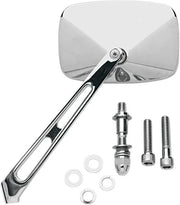 Drag Specialties Rectangular Air Stem Mirror