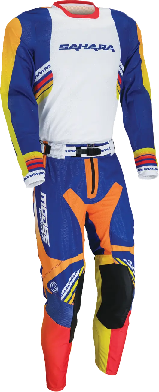 Moose Offroad Sahara Pants Blue/Orange