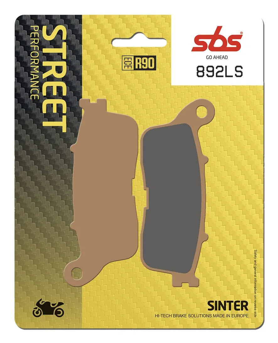 SBS LS Street Excel Sinter Bremsbeläge Hinten - Hinten