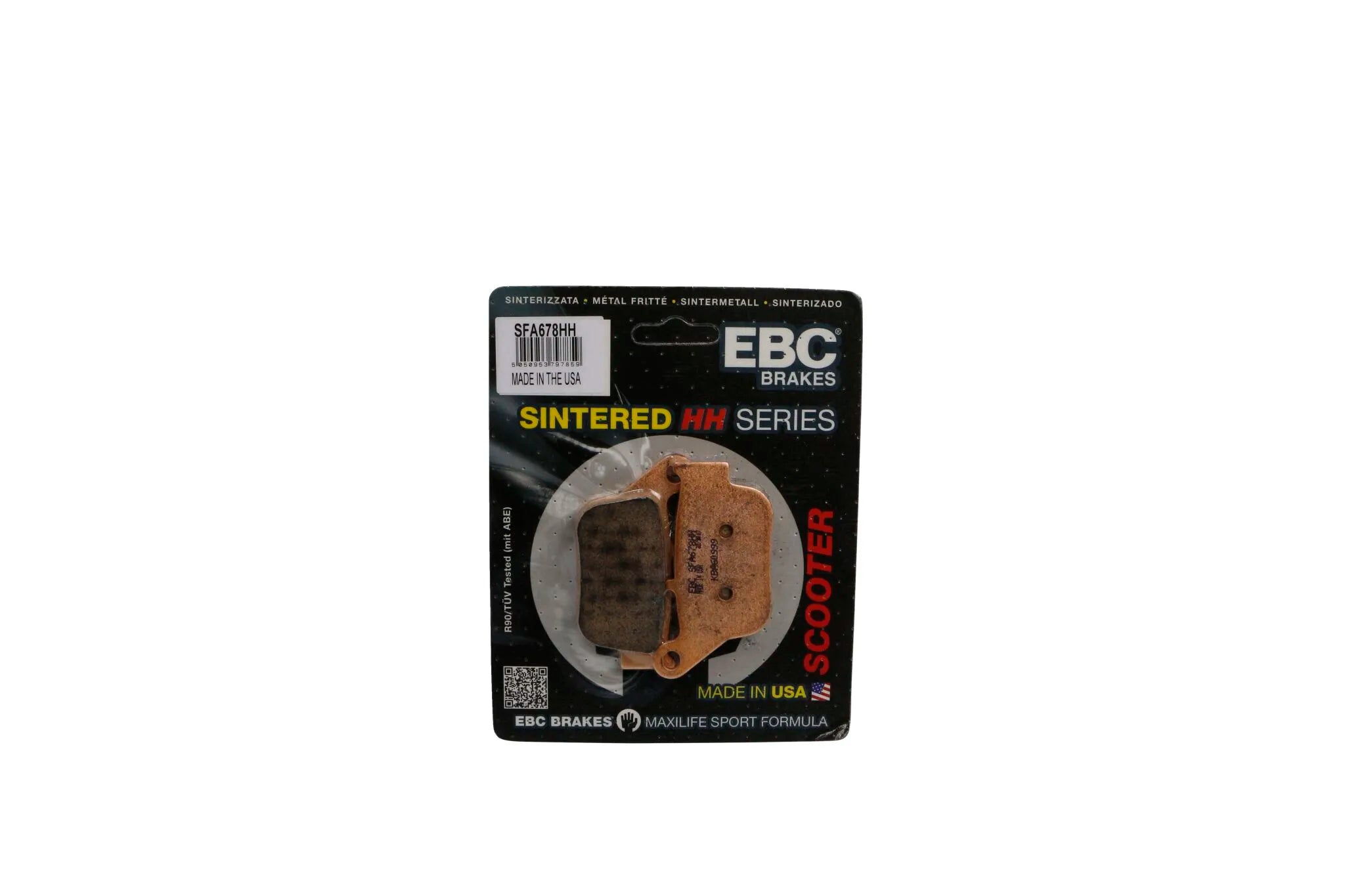 Ebc Sfa-hh Sinter-Scooter-Bremsbeläge - Hinten