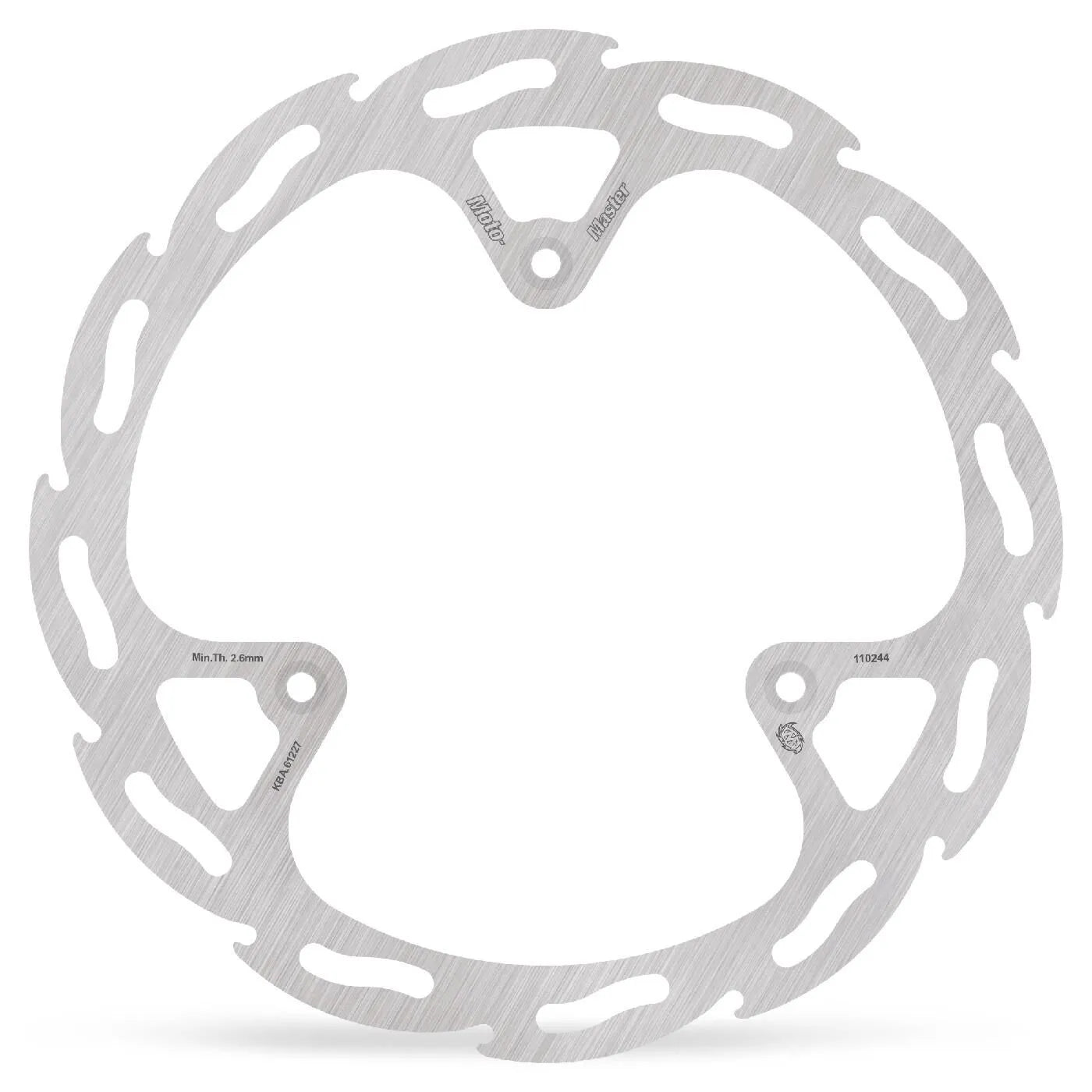 Moto-master Flame Series Feste Bremsscheibe - Vorne