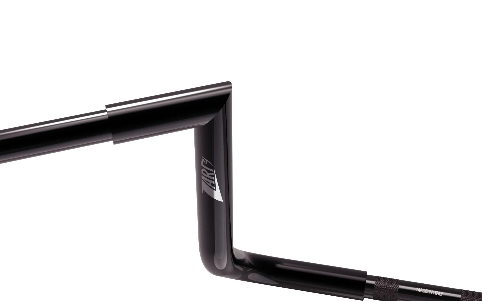 Zard Bat Handlebar - Black Chrome Steel