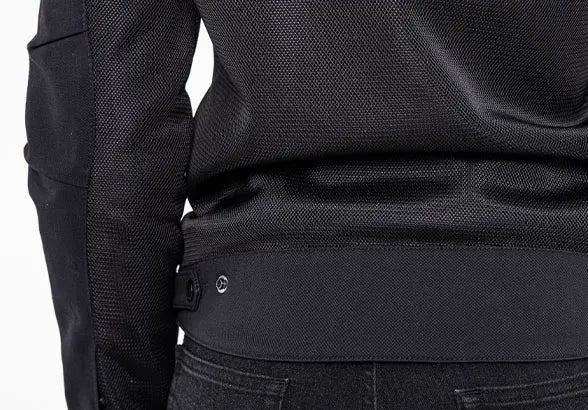 John Doe Women's Aero Mesh Jacket Foreet Sport Riding - Black