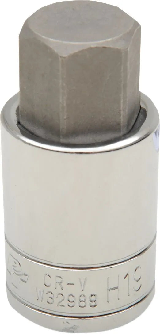 Jims FLH Fork Cap Allen Socket Silver
